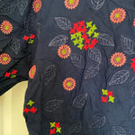 EUC | Women’s embroidered kurta — XL Blue Photo 3