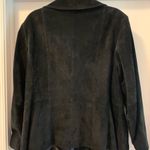 Preston & York  VTG Woman’s Suede Leather Jacket Size 2X Lined Button Closure Photo 2
