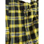 Divided H&M Yellow and Black Plaid Mini Dress XS | NWT Photo 5