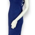 Juicy Couture  Terrycloth Dress Y2K-Style Size Small‎ Lace-Up Sides Slits Blue Photo 0