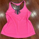Avia  pink and gray strappy back active tank size large Photo 3