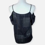 BASS COLD SHOULDER BLUE BLOUSE SZ Small Photo 1