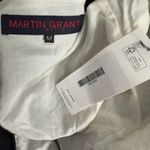 Martin Grant Mini Crochet Dress, Black/White, Medium Black Photo 4