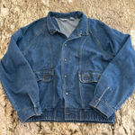 Vintage Jean Bomber Jacket Size XL Photo 0