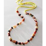 Free People Ariana Ost At The Market Necklace Pink NWT Belly Chain Shells Beach Photo 14