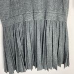 Cushnie et Ochs  gray cashmere blend v-neck pleated skirt sweater dress sz S NWT Photo 3