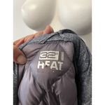 32 Degrees Heat 32 Degrees Womens Down Jacket Size Med Feathe Fill Quilted Silver Blue Mock Neck Photo 9