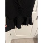 DO&BE black sleeveless midi fitted flare mermaid cocktail dress size large Photo 2