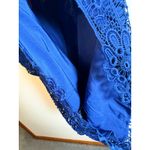 Guess Brand New  Women's Size 4 Blue Solstice Lace Mini Dress Photo 7
