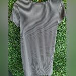 Vince - Short Classic Stripe Side-Tie T-Shirt Dress | Small - $225 Photo 12