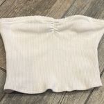 Urban Outfitters  White Ribbed Tube Top Photo 0