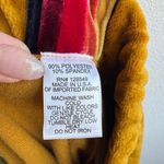 Aviator Nation NWT  Velvet Velour Gold Straight Leg Sweatpants Size XS Inseam 28” Photo 4