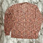 Vtg Camela Pink Wool Blend Button Down Cardigan Sz 36 English Countryside Granny Photo 0