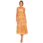 Zimmermann Tie Shoulder Floral Maxi Dress Size 3 L Photo 3