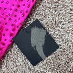 Lulu’s Radiant Satin Rhinestone Maxi Dress Pink Photo 3