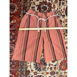 Pilcro  Anthropologie Striped Cotton Pull-On Lounge Shorts Women’s M Peach Boho C Photo 2