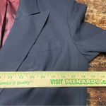 Ralph Lauren Vintage  Navy Double Breasted Wool Blazer Peak Lapel Gold‎ Buttons 6 Photo 7