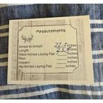 Garnet Hill linen blue nautical white striped lagenlook breathable SZ L#2327 Photo 5