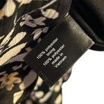 Lane Bryant Black and White Cold Shoulder Split Flutter Sleeve Midi Dress lined Photo 5