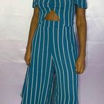 Leith blueish aquamarine jumpsuit Photo 0