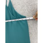 Lucy Love  Women's Dress Trapeze Solid Aqua Sleeveless Shift Scoop Neck Medium Photo 6