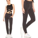 Free People  Movement Back Into It Jogger Sweatpants in Charcoal Gray Size M Photo 3