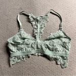 Thirdlove  Mint Green Lace Bralette Size Medium EUC Photo 4