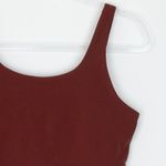 Nike Yoga Womens Luxe Infinalon Dri Fit Crop Tank Top Size M Brown Athletic Gym Photo 1