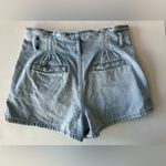 American Eagle  women’s size 8  buttonfly paper bag waist denim shorts Photo 5