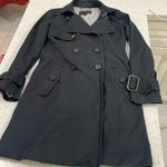 Banana Republic  black trench coat size XS Photo 4