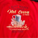 Women’s Christmas Sweater Red Warm Long Sleeve Medium Photo 6