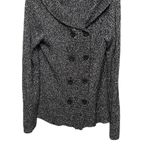 Effeci Women’s Black White Cardigan Button Knit Sweater Hat L/XL (No Sz Tag) Photo 5