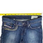 Diesel Y2K Women's Size 6 Babel Straight Leg Jean Embroidered Pocket Western Photo 9