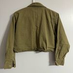 Hot Topic Extra Battalion Army Green Crop Top Size Medium Photo 1