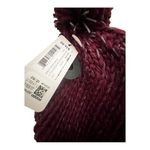 Adidas Burgundy Knit Beanie with Gray Highlights Photo 2