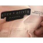 Alice + Olivia  Classic Size 8 Blush Pink Cropped Trousers Office Corp Feminine Photo 4