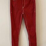 True Religion Jeans Red and White Stitch Vintage Red Size 29 RARE Photo 0