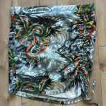 Ed Hardy NWT  Dragon Wings Mesh Mini Skirt Sz M Photo 2