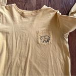 Ivory Ella  Mustard Yellow Long Sleeve T-Shirt Size Medium Photo 2