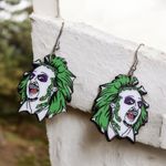 Betelgeuse Lightweight‎ Acrylic Earrings for Women, Cosplay, Halloween, Comicon. White Photo 5