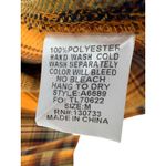 NWT UMGEE USA Women's Oversized Plaid Flannel Shirt Jacket Mustard Yellow M Size M Photo 5