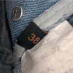 Animale denim cut off light wash shirts tag says 38 but I will need to measure Size 8 Photo 3