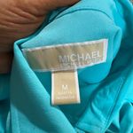MICHAEL Michael Kors Blue Button Down Shirt Size M Photo 6