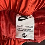 Nike NSW high rise loose fit paper bag waist shorts size XS NWT orange Photo 4