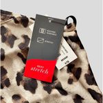 Bold Elements Dress Womens Brown Leopard Print Bodycon Elegant Stretch Size M Photo 5