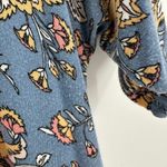 Agnes & Dora Floral Scoop Neck Short Sleeve Sway Midi Shift Dress Size XL FLAW Photo 7