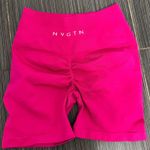 NVGTN hot pink  scrunch shorts seamless Photo 0