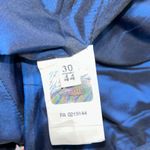 Fiorucci  Blue Satin Women's Bustier Photo 6