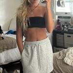 The Comfy  Tie Grey Skirt  Photo 0