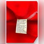 Allison Daley Petite Women’s Red and White Polo Shirt 3/4 Zip Size Lg Petite NWT Photo 5